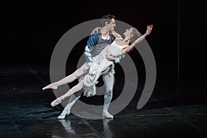 ZAGREB, CROATIA - February 15. 2018. Romeo and Juliet Ballet by